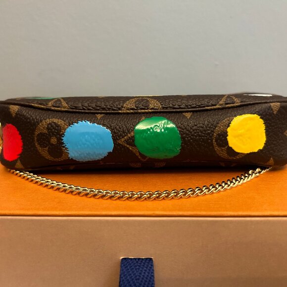 *Sold Privately!* LOUIS VUITTON x YAYOI KUSAMA Mini Pochette Accessoires M81866 - Picture 4 of 12